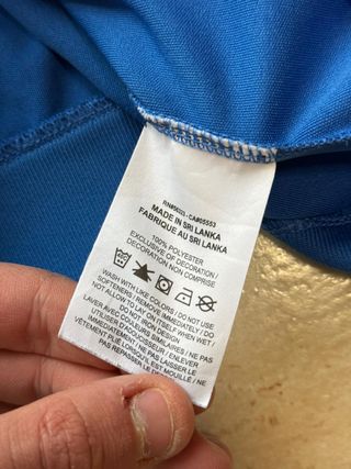 Nike TrackJacket CASA Soccer Blue Vintage Size M