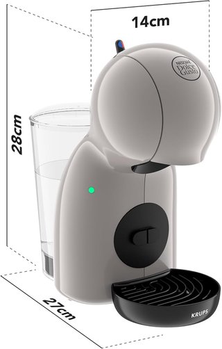 KRUPS Piccolo XS Taupe, Cafetera de cápsulas multibebida, ultracompacta, espresso de alta presión, compatible con cápsulas NESCA