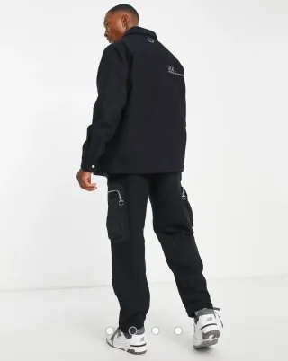 Pantalón Armani Exchange Negro Cargo