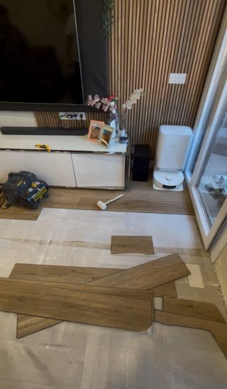 Instalación tarimas