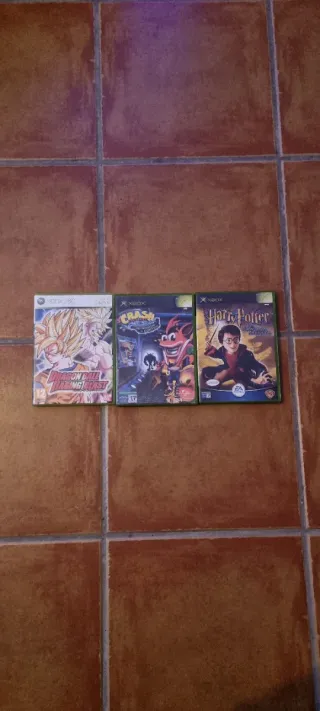 Xbox Harry Potter, Dragon Ball, Crash Bandicoot