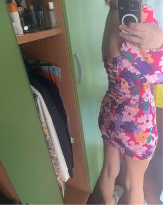 Vestito floreale tg unica