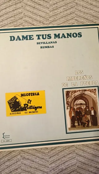 Disco Vinilo Dame Tus Manos Sevillanas Rumbas