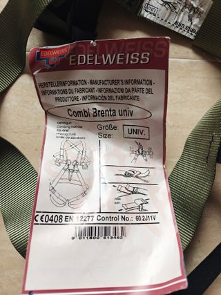 Arnés Edelweiss/ Escalada