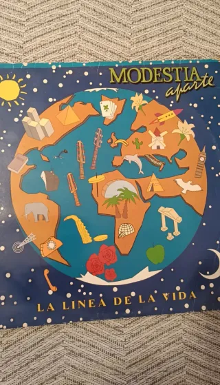 Vinilo Modestia aparte - La línea de la vida