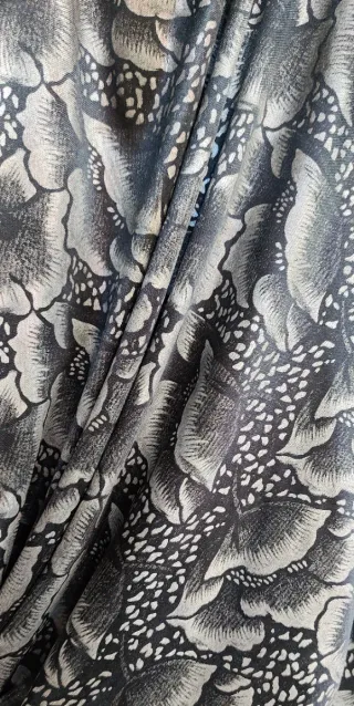 Blusa Vintage Años 80 Estampado Floral