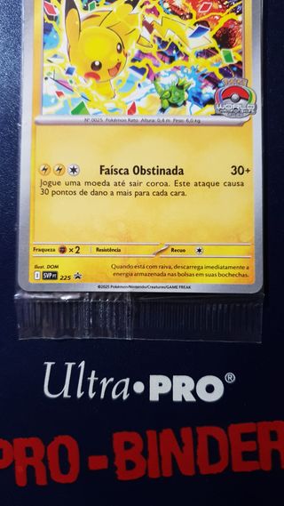 Pokemon Pikachu SVP 225 Worlds 2025 Promo Card PT