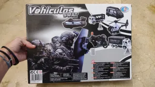 Set Vehículos SWAT Policía Juguete nuevo a estrena