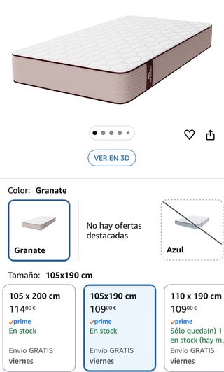 Colchón Cecotec Flow + Somier