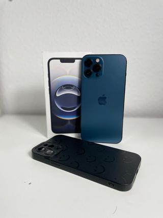 iPhone 12 Pro Max 256GB Azul · Batería nueva 100%