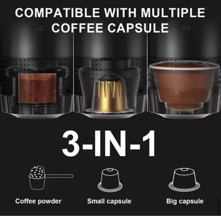 Cafetera Espresso Portátil Eléctricao