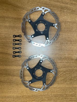 Discos Freno XT 160mm 90% de vida util