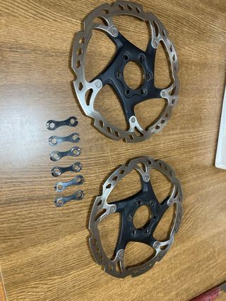 Discos Freno XT 160mm 90% de vida util