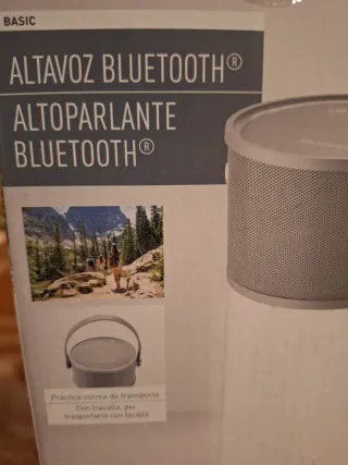 Altavoz Bluetooth SilverCrest con Lámpara