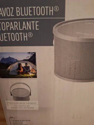 Altavoz Bluetooth SilverCrest con Lámpara