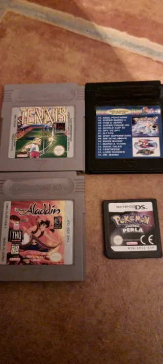 Lote Videojuegos Game Boy y DS