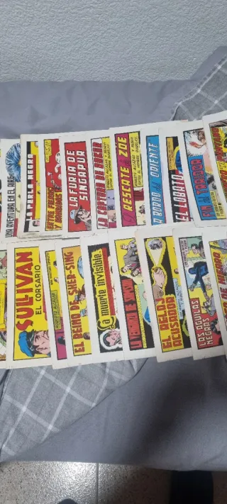 Lote de tebeos antiguos