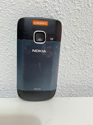 Teléfono Móvil Nokia C3 Azul/Gris