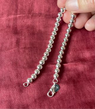 Pulsera Plata 925 Bolas