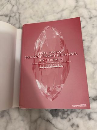 Guide Final Fantasy 20 Anniversary Ultimania JP