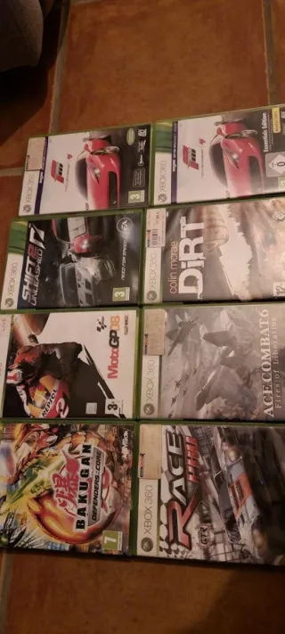 Xbox 360 Juegos Carreras Varios