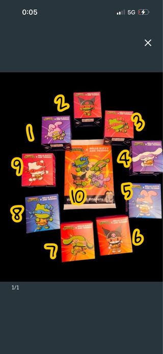 Hello Kitty x McDonald's Figure Collezionabili