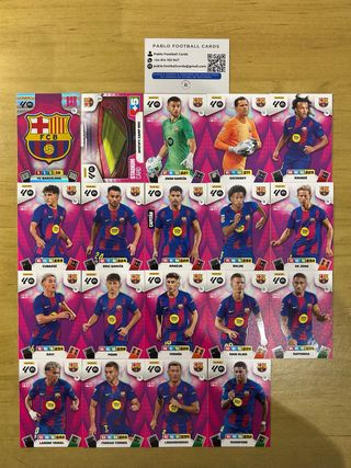 EQUIPO COMPLETO FC BARCELONA ADRENALYN XL 2025-26