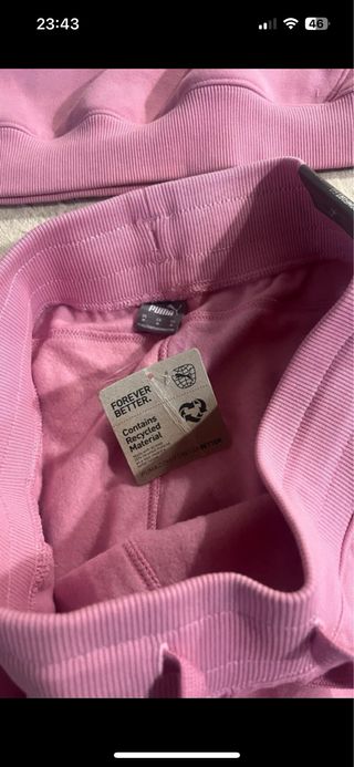 Conjunto Chándal Puma Rosa
