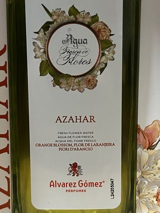Agua Fresca Flores Azahar Alvarez Gómez 150ml