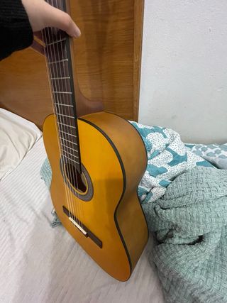 Guitarra Flamenca española + afinador + funda 4/4