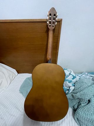 Guitarra Flamenca española + afinador + funda 4/4