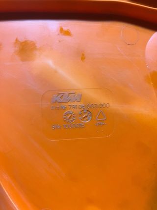 Plásticos KTM EXC 2020-2023