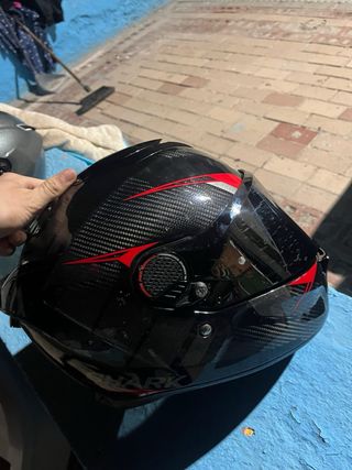 Casco de moto Shark carbono