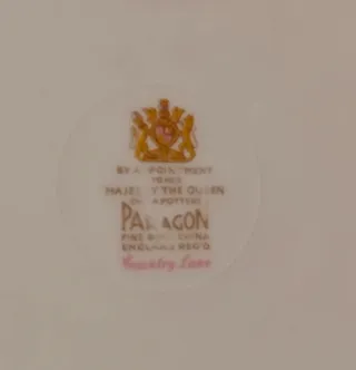 Fuente Porcelana Inglesa Paragon