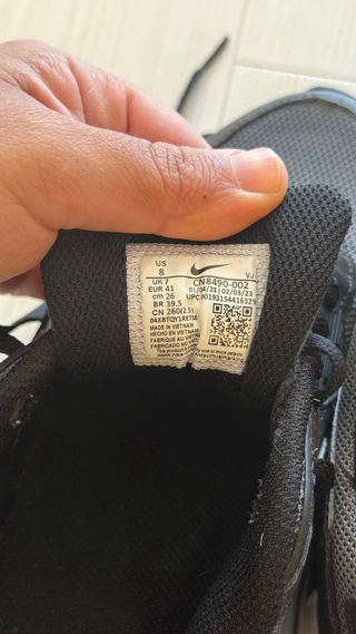 Zapatillas Nike Air Max Negras y Blancas