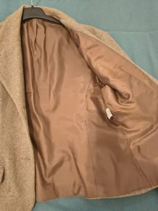 Casaco/Blazer em tom Bege/Camel - Como Novo