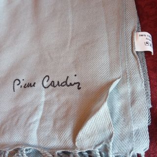 Pasmina Pierre Cardin Gris y Blanco