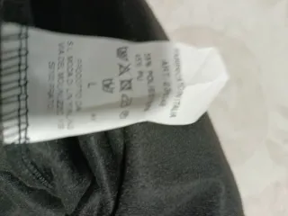 Falda polipiel marrón y negra con cinturón