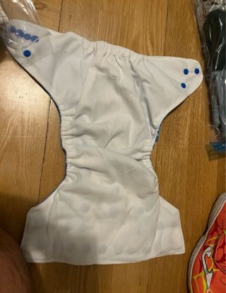 Pañal de tela para bebé tiburón T5-T6