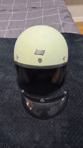 Casco Moto Vintag