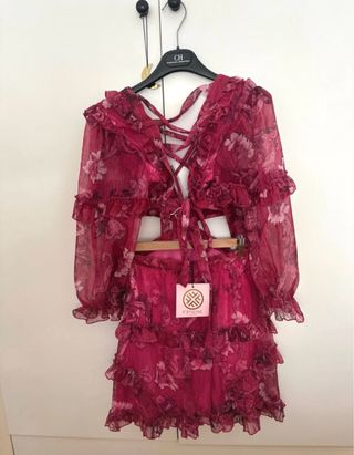 Vestido rosa Fetiche Suances