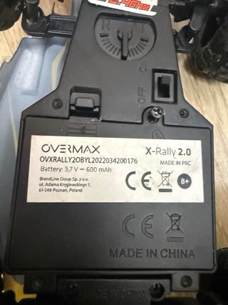 Lote 3 RC 3 Overmax y 1 himoto spino para reparar!