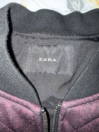 Chaqueta bomber Zara acolchada