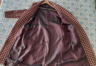 Abrigo de lana de Zara