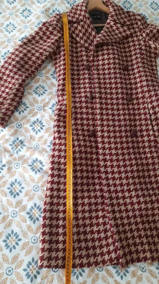 Abrigo de lana de Zara