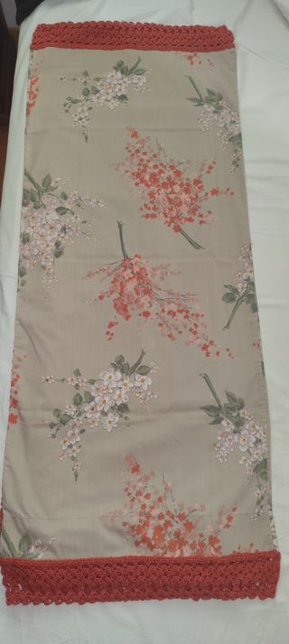 Sábanas vintage con puntilla crochet