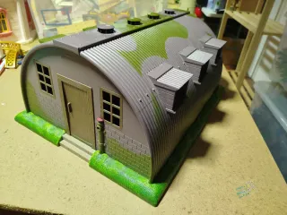 Hangar o base militar