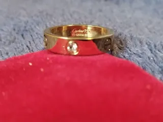 Anillo Cartier Love Oro 750 Diamantes
