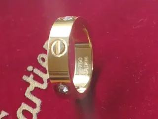Anillo Cartier Love Oro 750 Diamantes