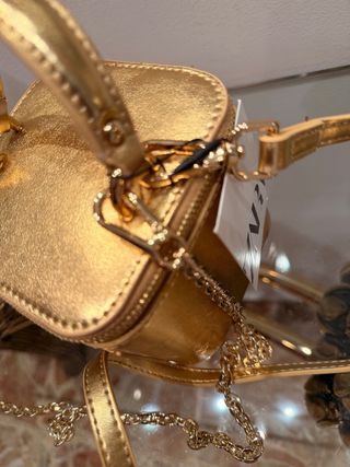 Bolso Zara Dorado